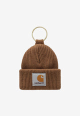 Carhartt Wip Mini Watch Hat Keychain  Brown I036420PL/S_CARH-HZXX