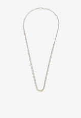 Emanuele Bicocchi Ice Double Chain Necklace Silver ICN2WMET/1