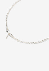 Emanuele Bicocchi Ice Double Chain Necklace Silver ICN2WMET/1