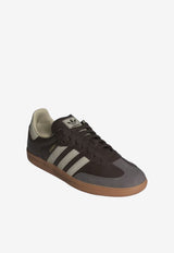 Adidas Samba OG Leather Low-Top Sneakers Brown ID1481_BROWN