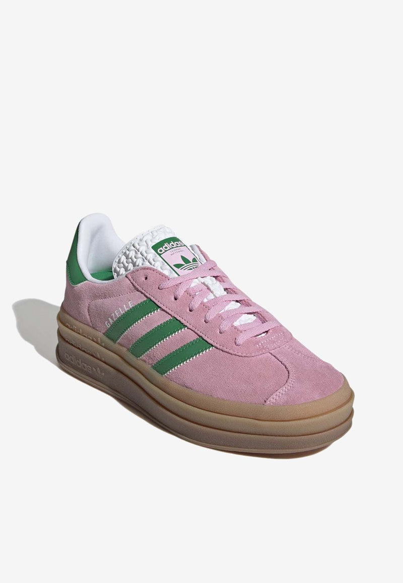 Adidas Originals Gazelle Bold Suede Sneakers Pink IE0420LE/O_ADIDS-PI