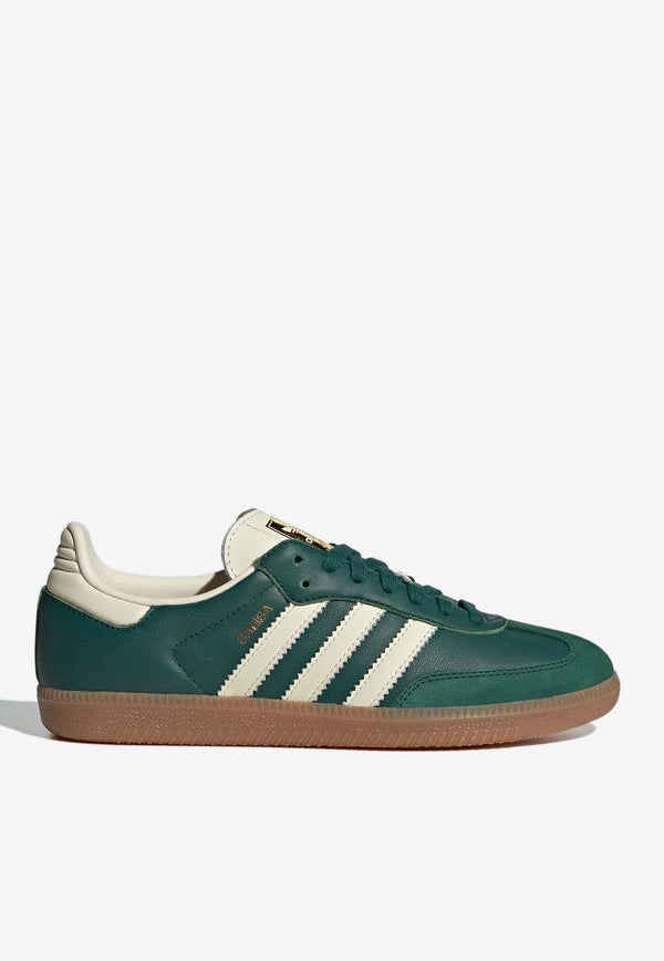 Adidas Originals Samba OG Low-Top Sneakers Green IE0872WHITE MULTI