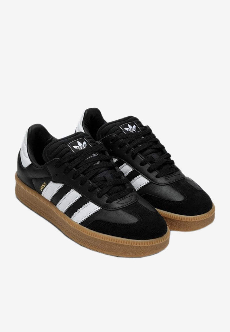 Adidas Originals Samba XLG Leather Low-Top Sneakers Black IE1379LE/P_ADIDS-CF