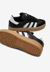 Adidas Originals Samba XLG Leather Low-Top Sneakers Black IE1379LE/P_ADIDS-CF