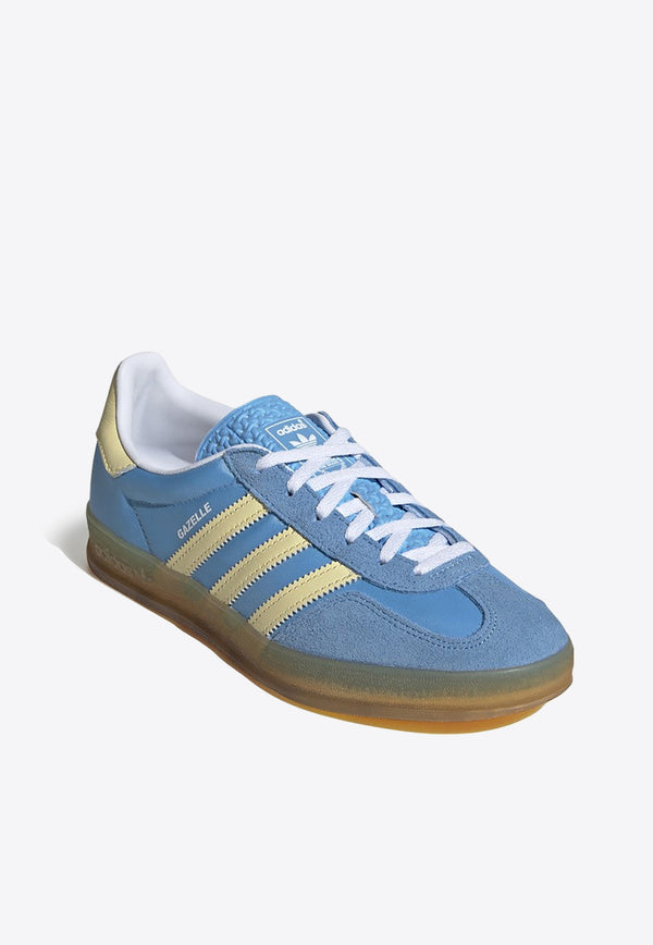 Adidas Originals Gazelle Indoor Low-Top Sneakers Blue IE2960LE/O_ADIDS-BLU
