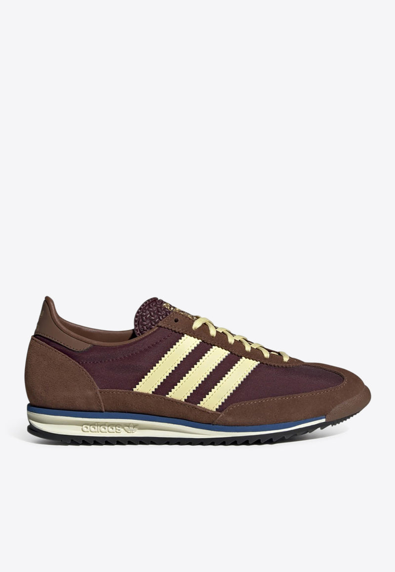 Adidas Originals SL72 Low-Top Sneakers Maroon IE3425SUE/R_ADIDS-MA