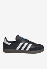 Adidas Kids Boys Samba OG Leather Sneakers Black IE3678_BLACK