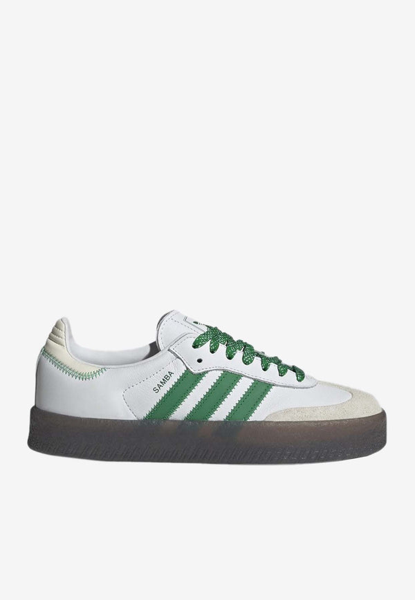 Adidas Originals Sambae Leather Sneakers White IE9105LE/P_ADIDS-FG