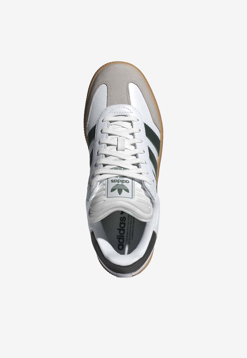 Adidas Originals Samba XLG Leather Low-Top Sneakers White IE9181LE/P_ADIDS-FC