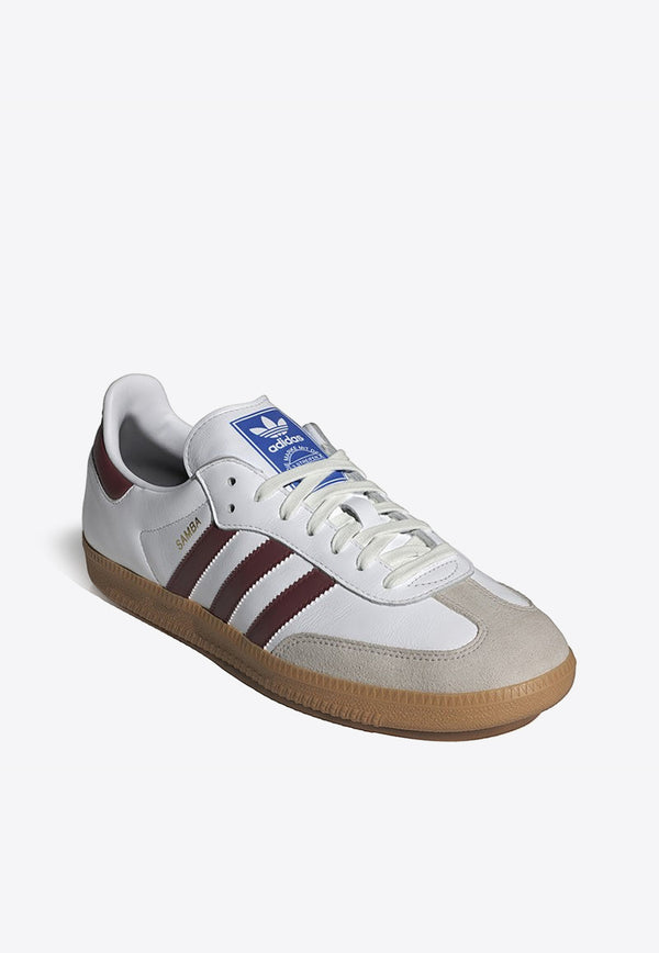 Adidas Originals Samba OG Low-Top Sneakers White IF3813LE/O_ADIDS-WBU