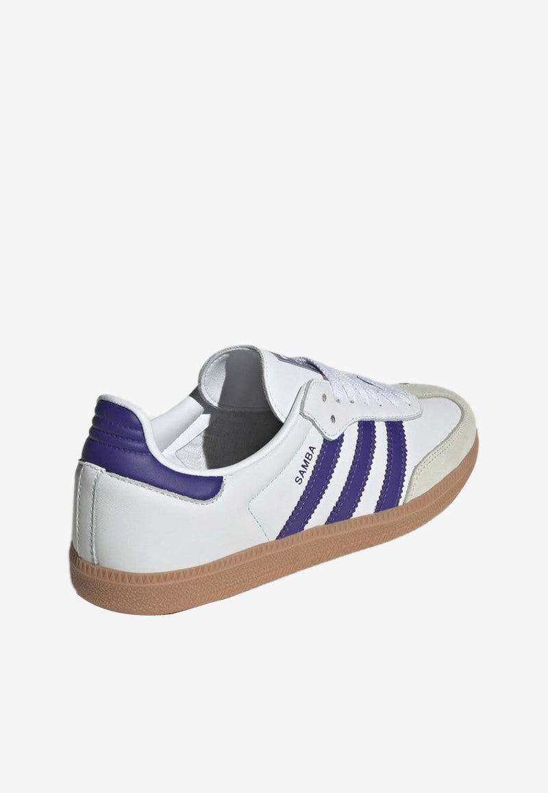 Adidas Originals Samba OG Low-Top Sneakers White IF6514LE/O_ADIDS-WHTINK