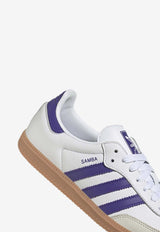 Adidas Originals Samba OG Low-Top Sneakers White IF6514LE/O_ADIDS-WHTINK