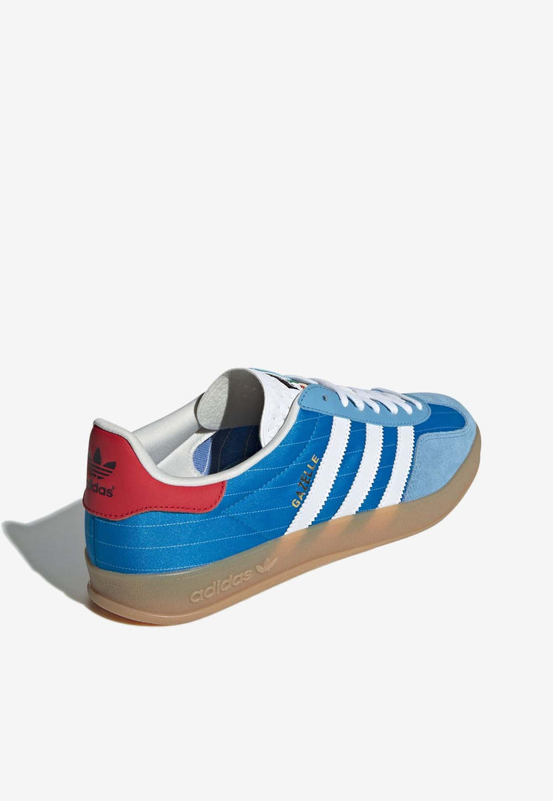 Adidas Originals Gazelle Indoor Low-Top Sneakers IF9643BLUE