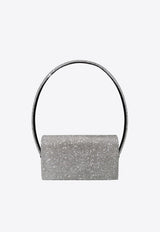 Thalie Paris Ava Strass Paved Shoulder Bag Champagne IG-04-0025-126-55_NUDE