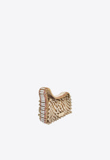 Thalie Paris Mini Cabochon Crystal Handbag Gold IG-10-125-125-69_GOLD
