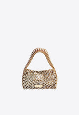 Thalie Paris Mini Cabochon Crystal Handbag Gold IG-10-125-125-69_GOLD