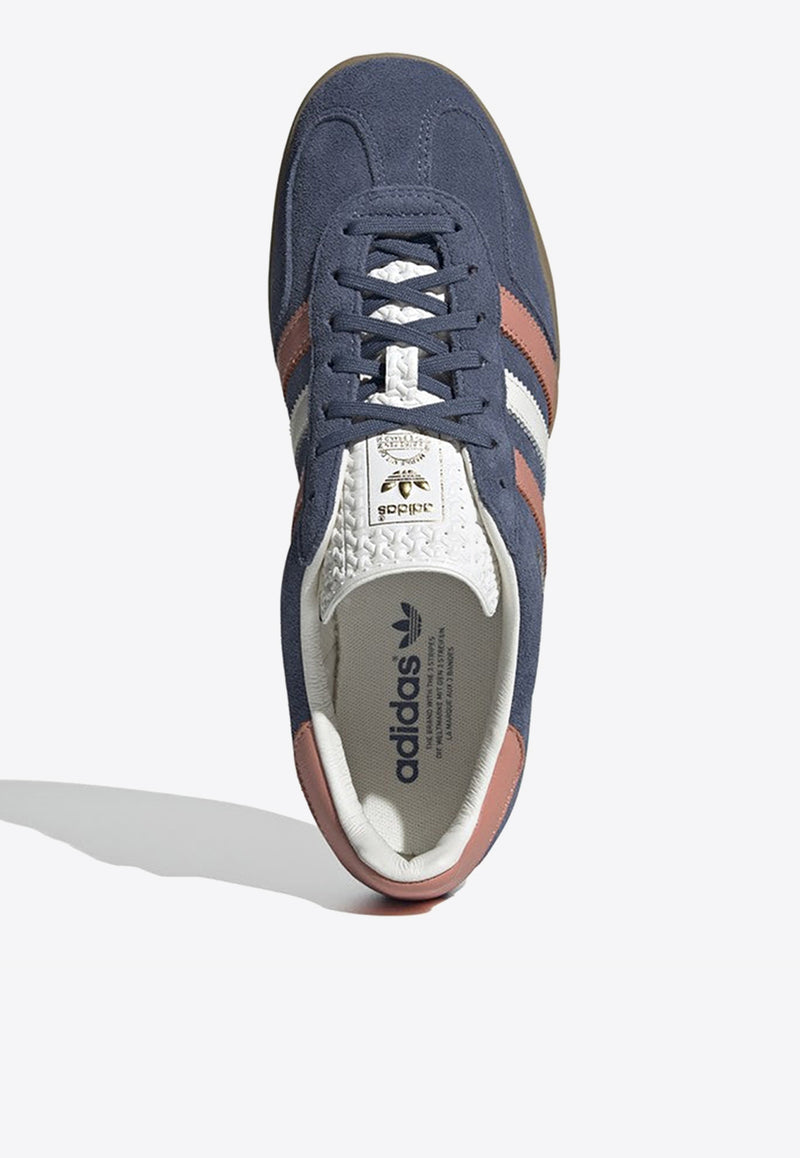 Adidas Originals Gazelle Indoor Low-Top Sneakers Blue IG1640LS/O_ADIDS-BO