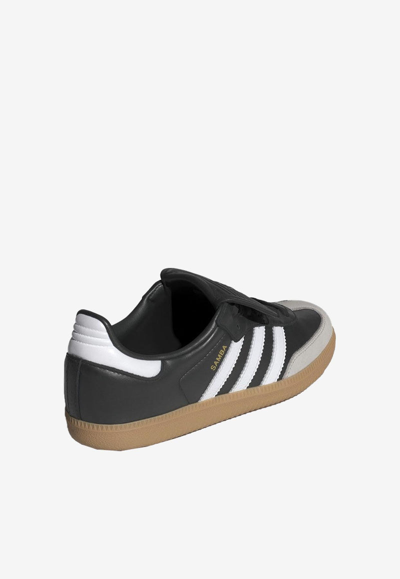 Adidas Originals Samba LT Low-Top Leather Sneakers Black IG2010LE/P_ADIDS-CF