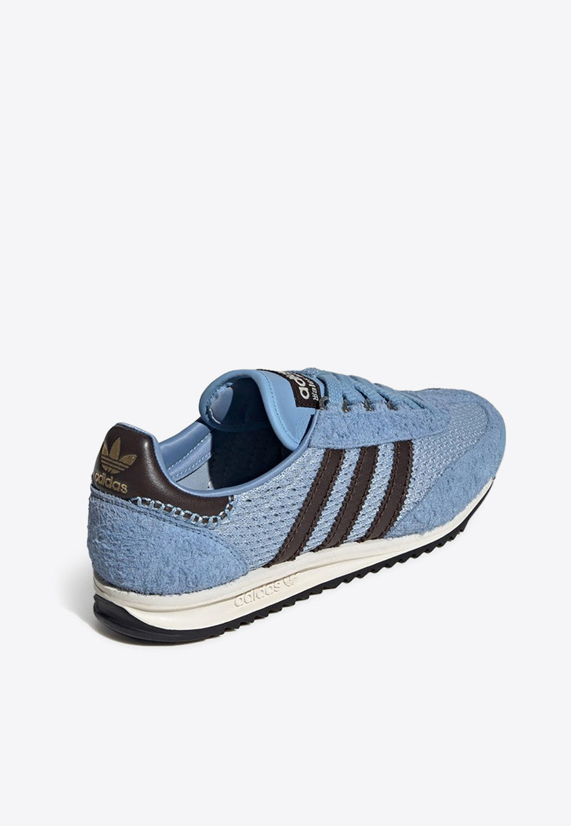 Adidas X Wales Bonner SL76 Suede and Mesh Sneakers Blue IH3262LE/O_ADIST-BL