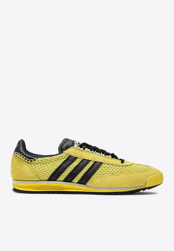 Adidas X Wales Bonner SL76 Suede and Mesh Sneakers Yellow IH9906LE/O_ADIST-YE