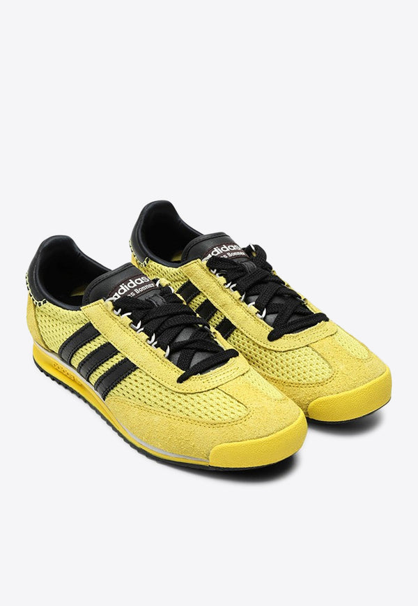 Adidas X Wales Bonner SL76 Suede and Mesh Sneakers Yellow IH9906LE/O_ADIST-YE