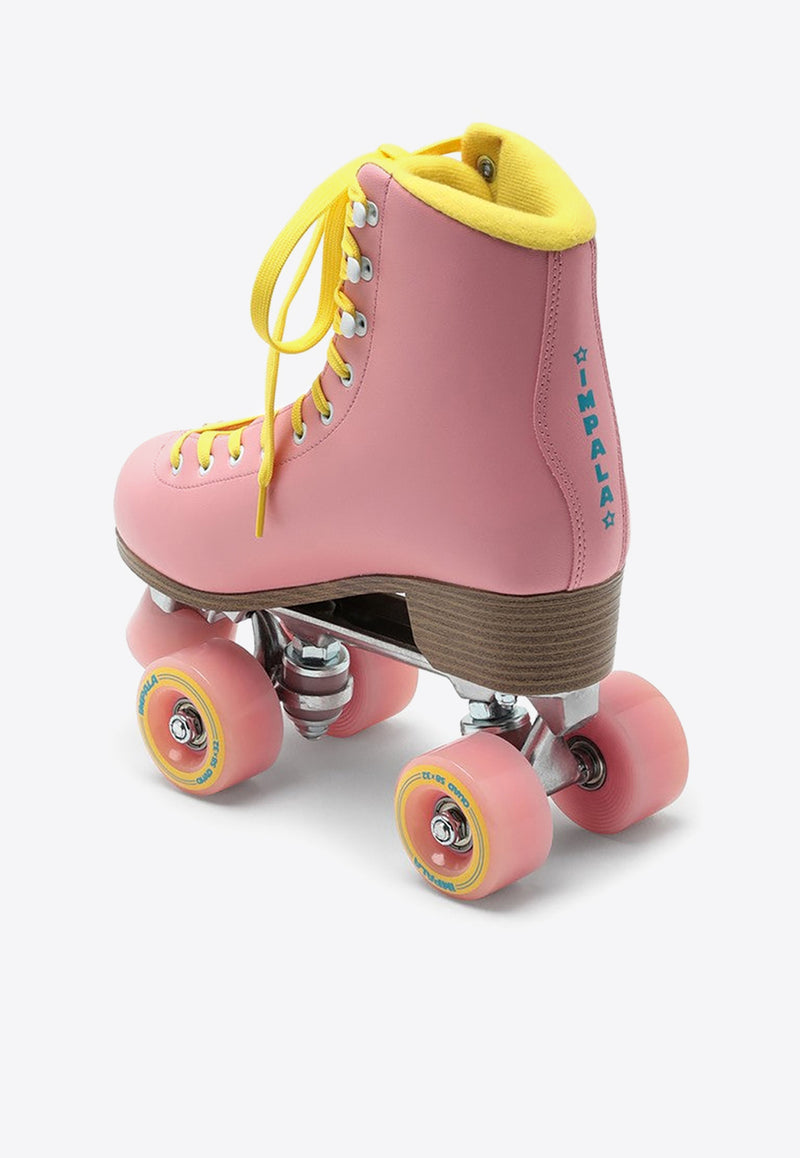 Impala Skate Roller Skates in Vegan Leather IMPROLLER1-EL/1_IMPAL-PY Pink