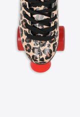 Impala Skate Leopard Print Roller Skates IMPROLLER1LE/1_IMPAL-LP Multicolor