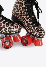 Impala Skate Leopard Print Roller Skates IMPROLLER1LE/1_IMPAL-LP Multicolor