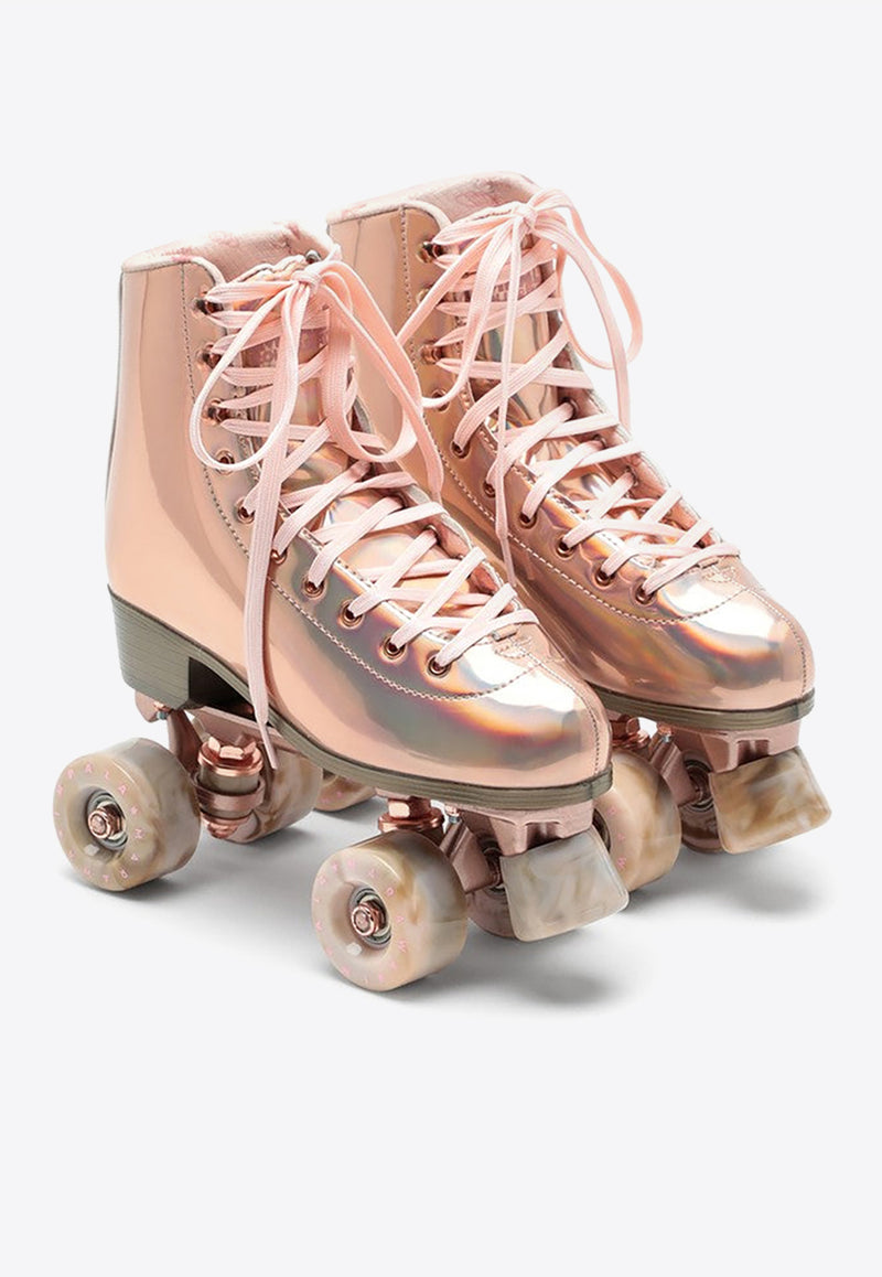 Impala Skate Roller Skates in Vegan Leather IMPROLLER1MRGEL/1_IMPAL-MRG Metallic