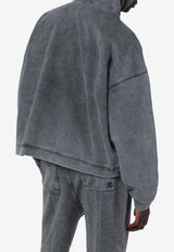 Represent Initial Oversized Vintage Hoodie  Gray INM413CO/S_REPRE-47