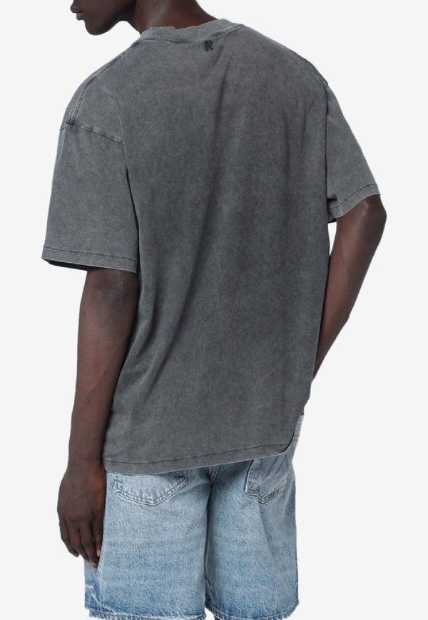 Represent Initial Faded T-shirt Gray INM4742CO/S_REPRE-47