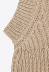 Wool Ribbed Balaclava