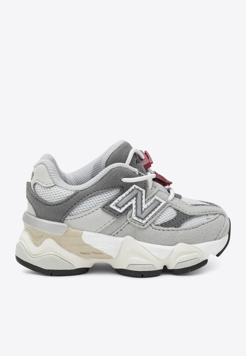 New Balance Kids Boys 9060 Raincloud Low-Top Sneakers Gray IV9060GYLE/R_NEWB-RA