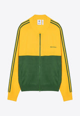 Adidas X Wales Bonner Colorblocked Knit Bomber Jacket Yellow IW1174CO/O_ADIST-BC