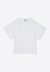 Adidas X Wales Bonner Crewneck Poplin T-shirt White IW3607CO/O_ADIST-WHT