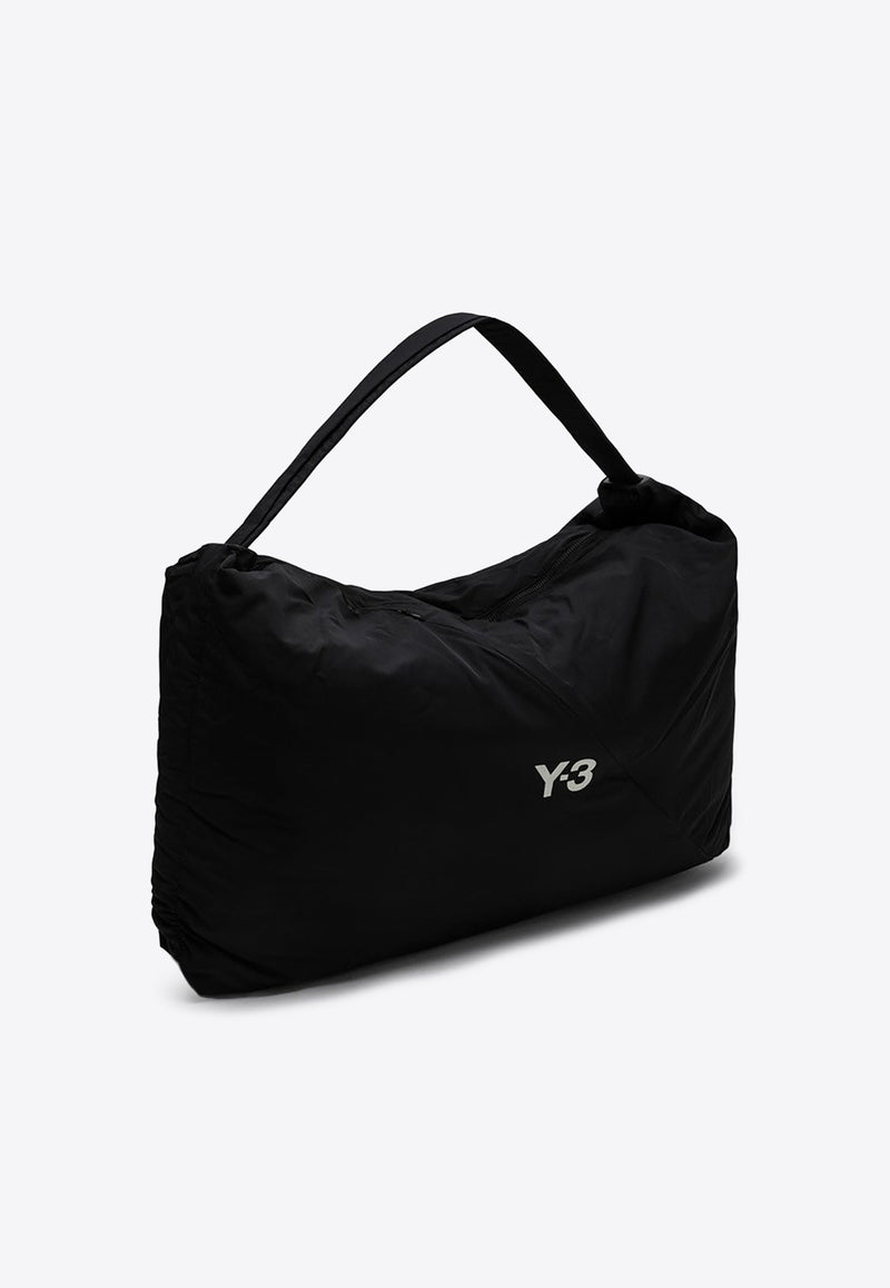 Y-3 Logo Print Nylon Messenger Bag Black IY4079NY/P_ADIDY-BLK