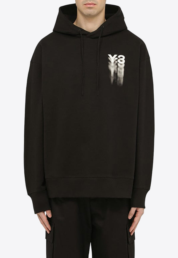 Adidas Y-3 Graphic Logo-Print Hooded Sweatshirt IZ3169CO/O_ADIDY-BLK