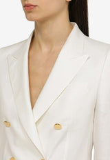 Tagliatore Double-Breasted Tailored Blazer J-PARIGI10B340021/O_TAGLT-EX840 White