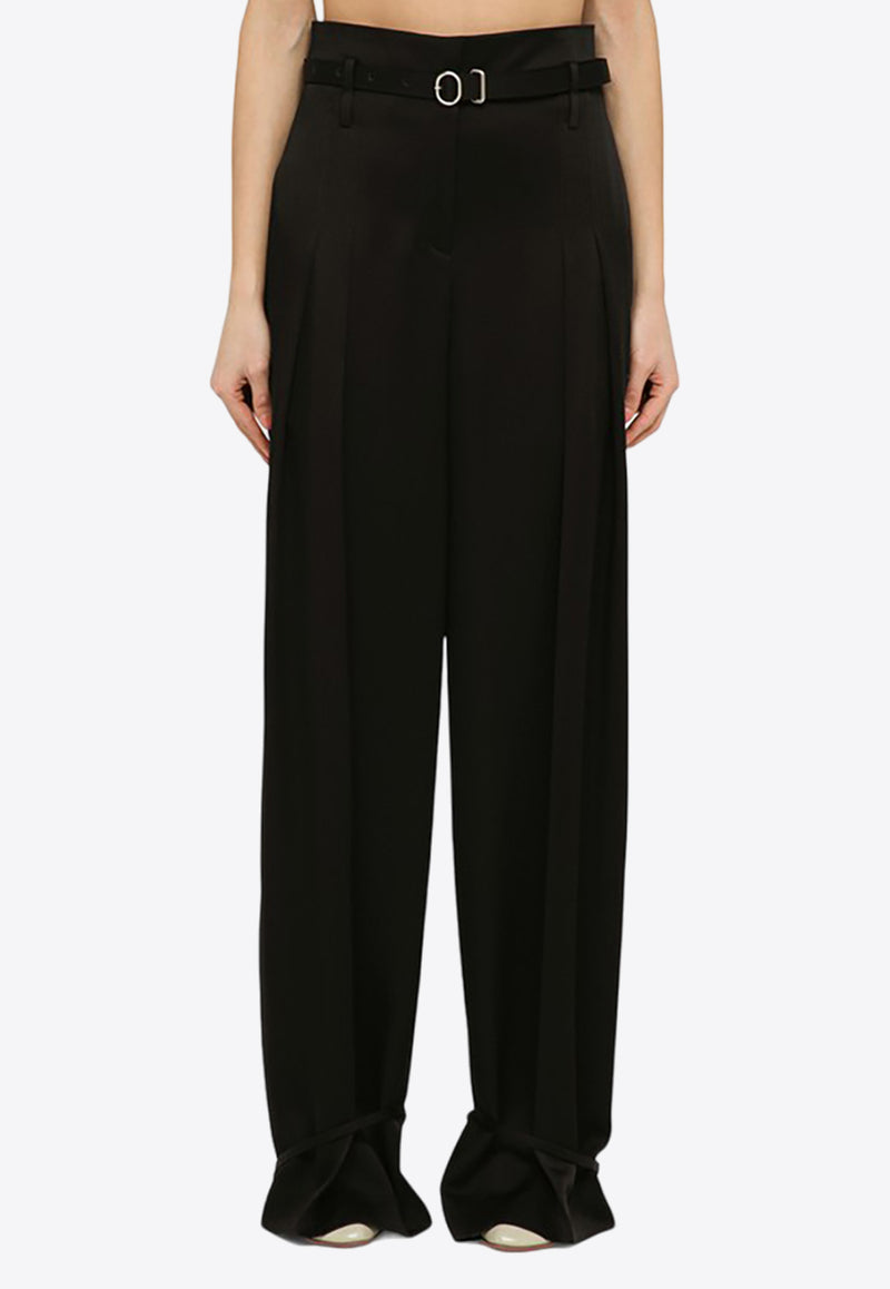 Jil Sander High Waisted Tailored Pants With Belt J02KA0214J76018/O_JILSA-001