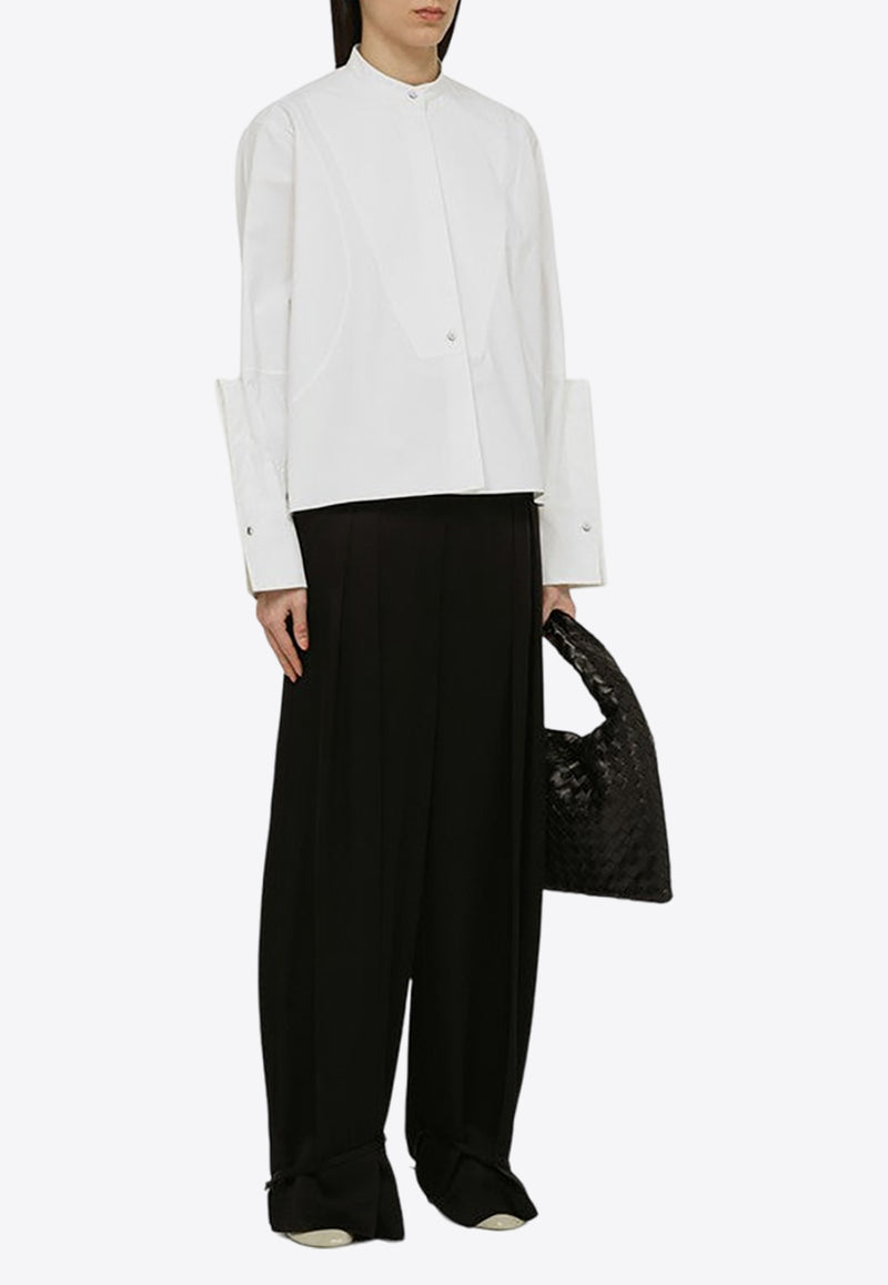 Jil Sander High Waisted Tailored Pants With Belt J02KA0214J76018/O_JILSA-001