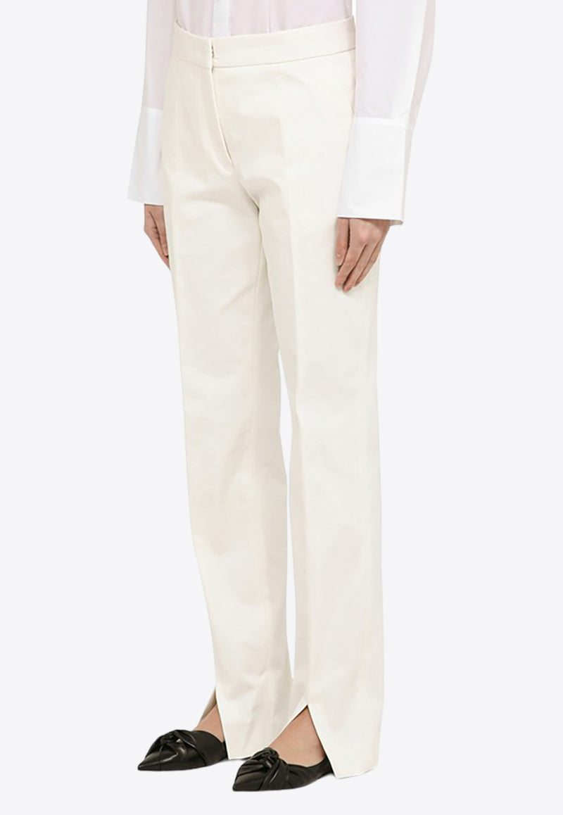 Jil Sander Tailored Pants With Slits J02KA0232J45136/O_JILSA-100