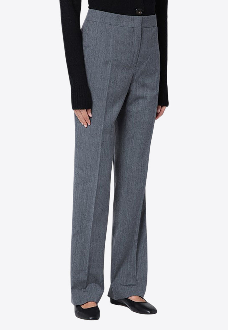 Jil Sander Tailored Wool Slim Pants Gray J02KA0286J40171/P_JILSA-030