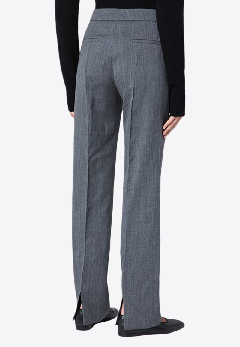 Jil Sander Tailored Wool Slim Pants Gray J02KA0286J40171/P_JILSA-030