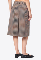 Jil Sander Check Wool Bermuda Shorts Multicolor J02KA0353J40271/R_JILSA-242