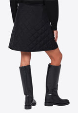 Jil Sander Quilted Mini Skirt Black J02MA0334J65339/R_JILSA-001