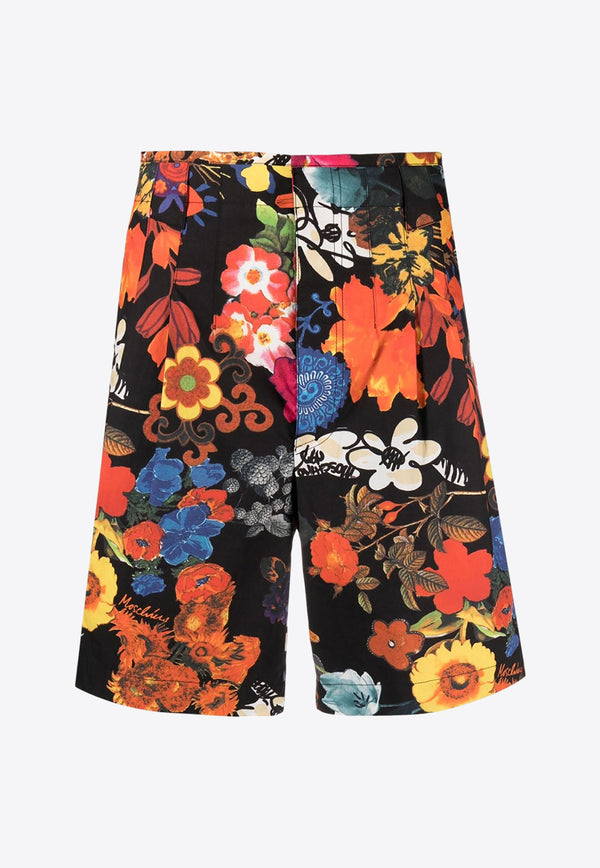 Moschino Floral Print Bermuda Shorts J0323 2054 1888 Multicolor