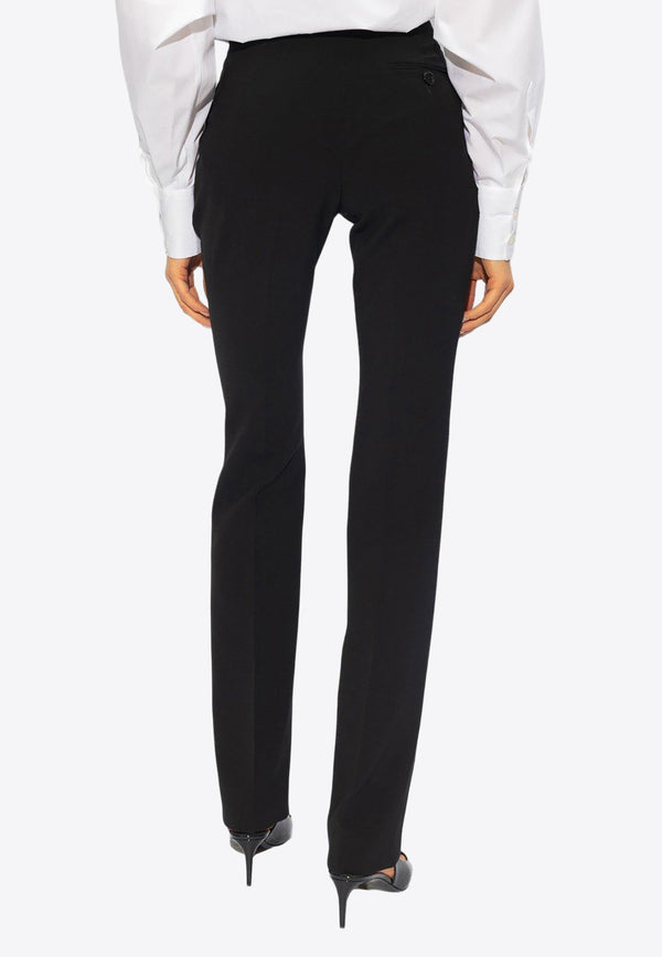 Moschino Slim Tailored Pants J0333 0524 0555 Black