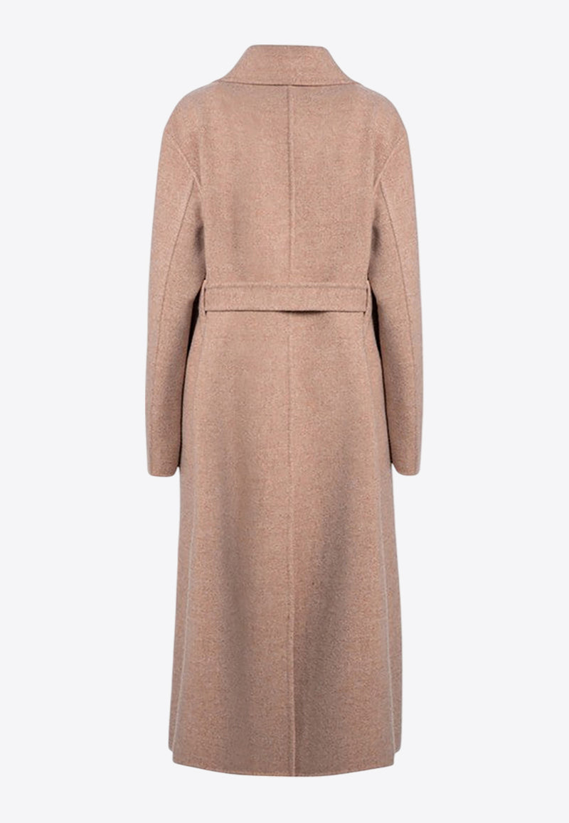 Jil Sander Single-Breasted Belted Wool Coat Pink J03AA0180J40198/P_JILSA-966