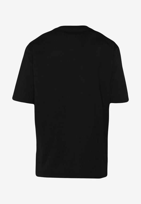 Moschino Logo Short-Sleeved T-shirt J0714 0241 1555 Black