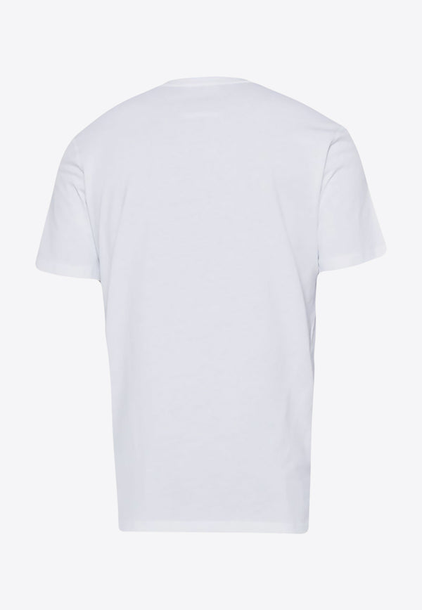 Moschino Logo Short-Sleeved T-shirt J0720 0241 1001 White